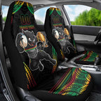 Custom Panthers Champion Grand Final 2024 Car Seat Cover With Polynesian Style