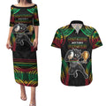 Custom Panthers Champion Grand Final 2024 Couples Matching Puletasi and Hawaiian Shirt With Polynesian Style