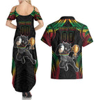 Custom Panthers Champion Grand Final 2024 Couples Matching Summer Maxi Dress and Hawaiian Shirt With Polynesian Style