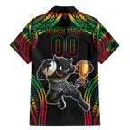 Custom Panthers Champion Grand Final 2024 Family Matching Mermaid Dress and Hawaiian Shirt With Polynesian Style