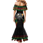 Custom Panthers Champion Grand Final 2024 Family Matching Mermaid Dress and Hawaiian Shirt With Polynesian Style