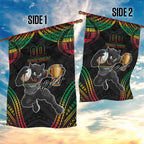 Custom Panthers Champion Grand Final 2024 Garden Flag With Polynesian Style