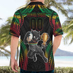 Custom Panthers Champion Grand Final 2024 Hawaiian Shirt With Polynesian Style