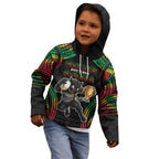Custom Panthers Champion Grand Final 2024 Kid Hoodie With Polynesian Style