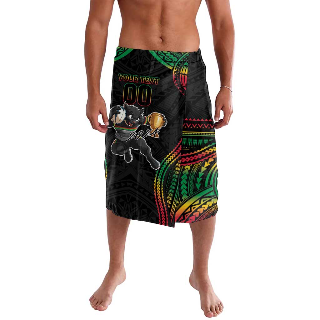Custom Panthers Champion Grand Final 2024 Lavalava With Polynesian Style