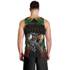 Custom Panthers Champion Grand Final 2024 Men Tank Top With Polynesian Style