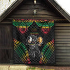 Custom Panthers Champion Grand Final 2024 Quilt With Polynesian Style