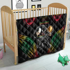 Custom Panthers Champion Grand Final 2024 Quilt With Polynesian Style