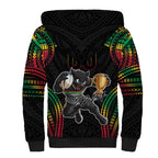 Custom Panthers Champion Grand Final 2024 Sherpa Hoodie With Polynesian Style