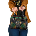 Custom Panthers Champion Grand Final 2024 Shoulder Handbag With Polynesian Style
