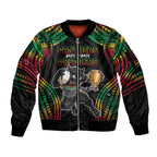 Custom Panthers Champion Grand Final 2024 Sleeve Zip Bomber Jacket With Polynesian Style