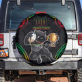 Custom Panthers Champion Grand Final 2024 Spare Tire Cover With Polynesian Style