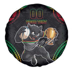 Custom Panthers Champion Grand Final 2024 Spare Tire Cover With Polynesian Style