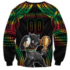 Custom Panthers Champion Grand Final 2024 Sweatshirt With Polynesian Style