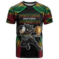 Custom Panthers Champion Grand Final 2024 T Shirt With Polynesian Style