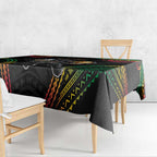 Custom Panthers Champion Grand Final 2024 Tablecloth With Polynesian Style