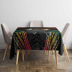 Custom Panthers Champion Grand Final 2024 Tablecloth With Polynesian Style
