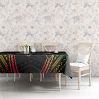 Custom Panthers Champion Grand Final 2024 Tablecloth With Polynesian Style