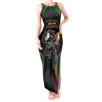 Custom Panthers Champion Grand Final 2024 Tank Maxi Dress With Polynesian Style