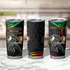 Custom Panthers Champion Grand Final 2024 Tumbler Cup With Polynesian Style