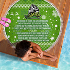 raiders-rugby-beach-blanket-the-mighty-green-machine-2023-christmas-vibe