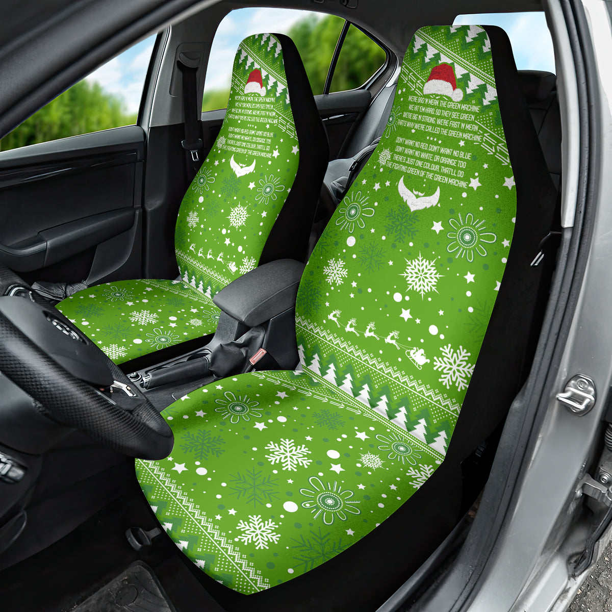 raiders-rugby-car-seat-cover-the-mighty-green-machine-2023-christmas-vibe