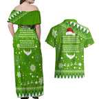 raiders-rugby-couples-matching-off-shoulder-maxi-dress-and-hawaiian-shirt-the-mighty-green-machine-2023-christmas-vibe