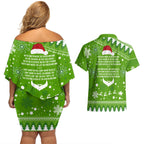 raiders-rugby-couples-matching-off-shoulder-short-dress-and-hawaiian-shirt-the-mighty-green-machine-2023-christmas-vibe