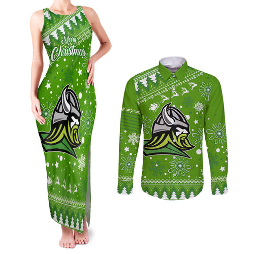 raiders-rugby-couples-matching-tank-maxi-dress-and-long-sleeve-button-shirt-the-mighty-green-machine-2023-christmas-vibe