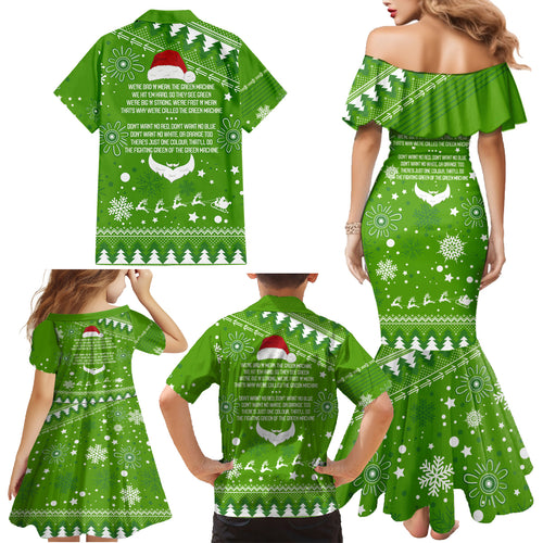 raiders-rugby-family-matching-mermaid-dress-and-hawaiian-shirt-the-mighty-green-machine-2023-christmas-vibe