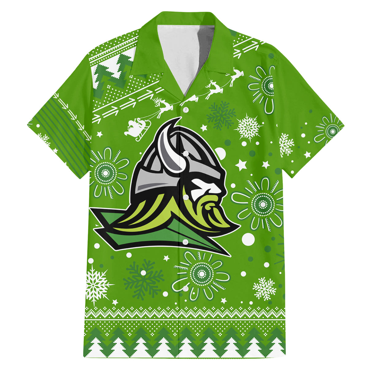 raiders-rugby-family-matching-mermaid-dress-and-hawaiian-shirt-the-mighty-green-machine-2023-christmas-vibe