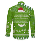 raiders-rugby-family-matching-puletasi-dress-and-hawaiian-shirt-the-mighty-green-machine-2023-christmas-vibe