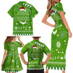 raiders-rugby-family-matching-short-sleeve-bodycon-dress-and-hawaiian-shirt-the-mighty-green-machine-2023-christmas-vibe
