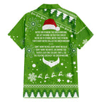 raiders-rugby-family-matching-short-sleeve-bodycon-dress-and-hawaiian-shirt-the-mighty-green-machine-2023-christmas-vibe