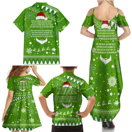 raiders-rugby-family-matching-summer-maxi-dress-and-hawaiian-shirt-the-mighty-green-machine-2023-christmas-vibe