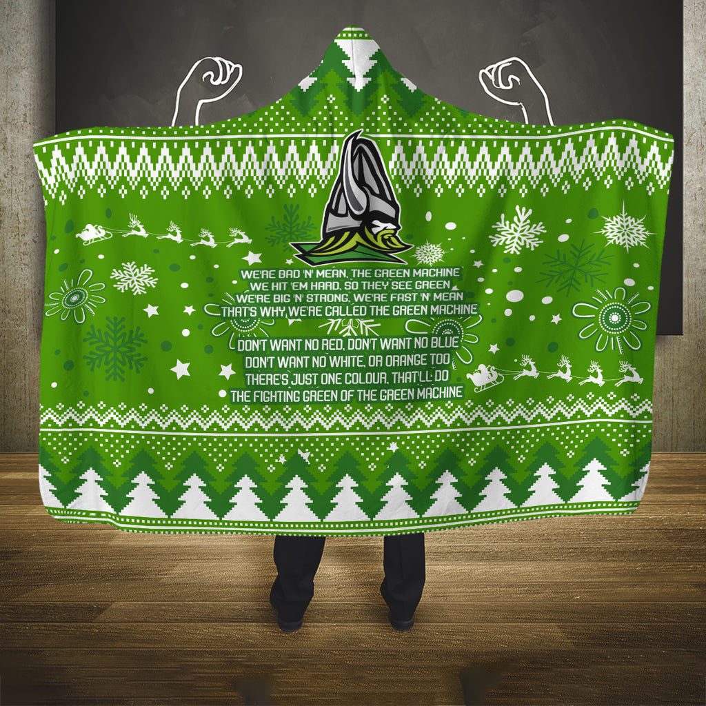 raiders-rugby-hooded-blanket-the-mighty-green-machine-2023-christmas-vibe