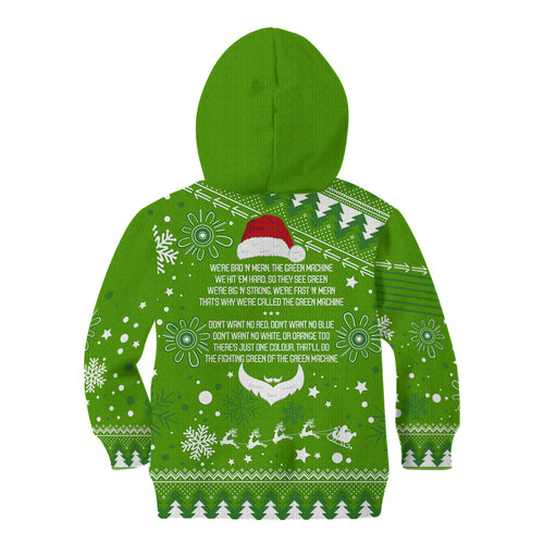 raiders-rugby-kid-hoodie-the-mighty-green-machine-2023-christmas-vibe