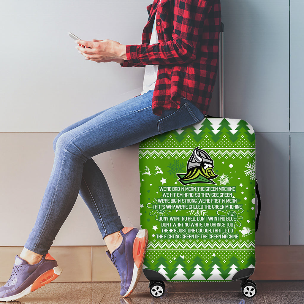 raiders-rugby-luggage-cover-the-mighty-green-machine-2023-christmas-vibe