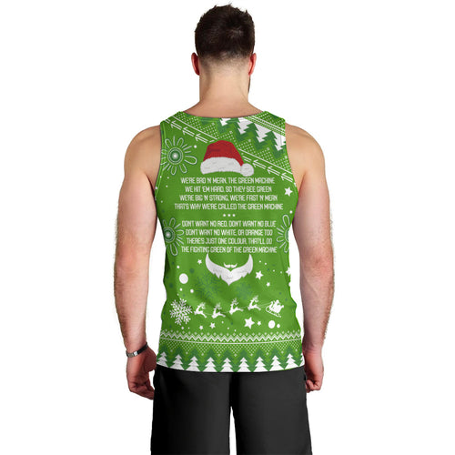raiders-rugby-men-tank-top-the-mighty-green-machine-2023-christmas-vibe
