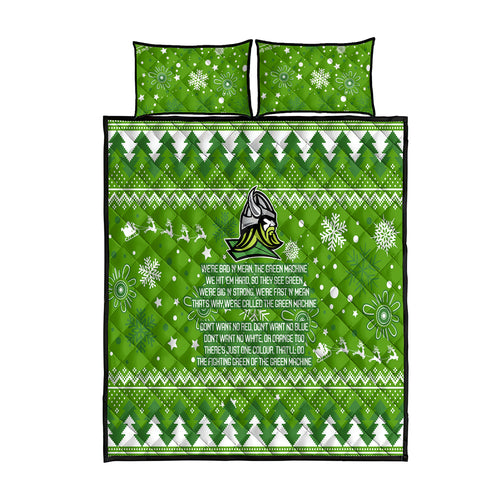 raiders-rugby-quilt-bed-set-the-mighty-green-machine-2023-christmas-vibe