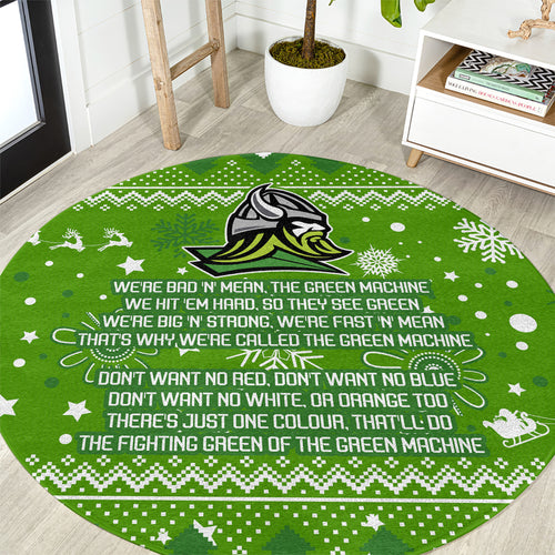 raiders-rugby-round-carpet-the-mighty-green-machine-2023-christmas-vibe