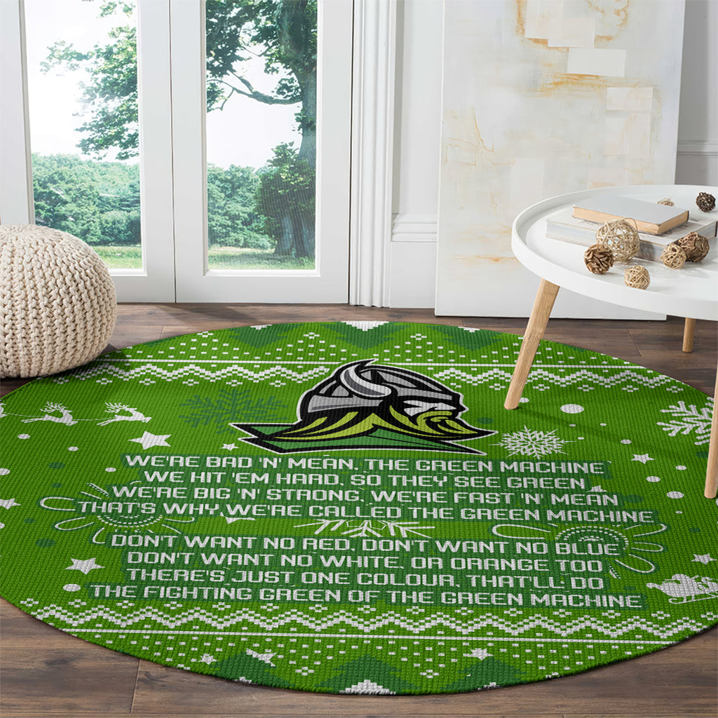 raiders-rugby-round-carpet-the-mighty-green-machine-2023-christmas-vibe