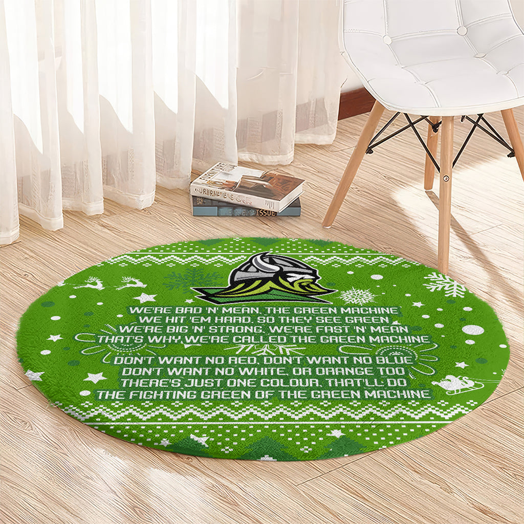 raiders-rugby-round-carpet-the-mighty-green-machine-2023-christmas-vibe