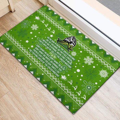 raiders-rugby-rubber-doormat-the-mighty-green-machine-2023-christmas-vibe