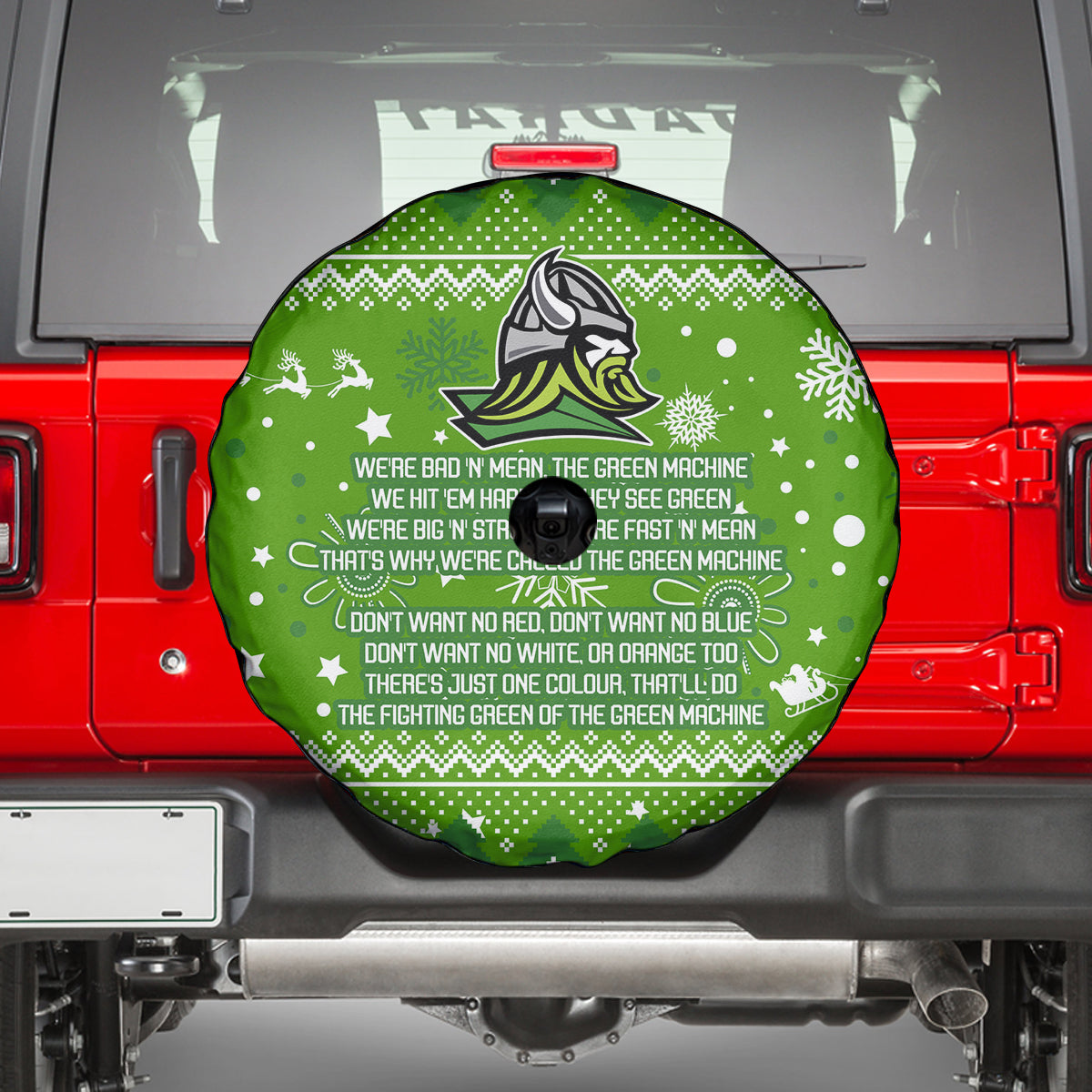 raiders-rugby-spare-tire-cover-the-mighty-green-machine-2023-christmas-vibe