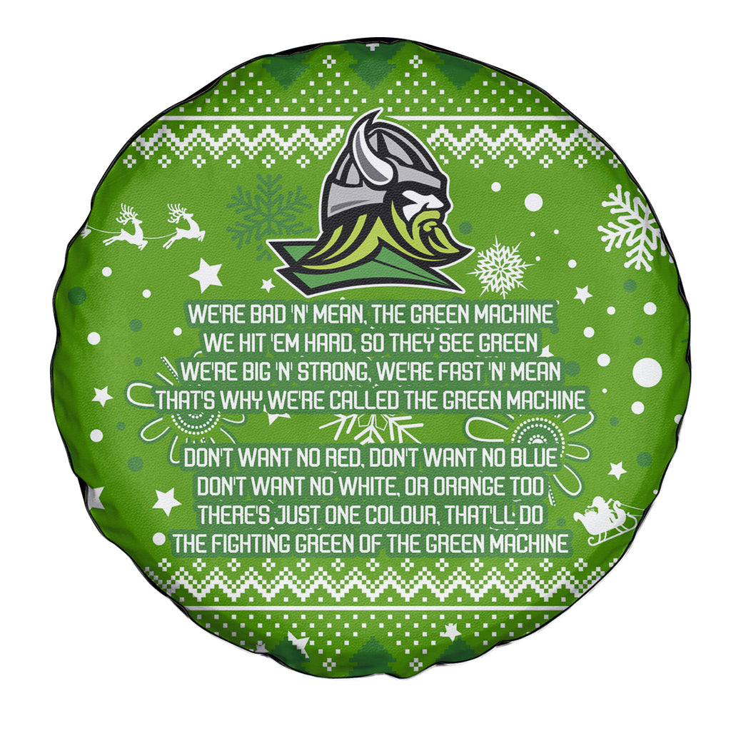 raiders-rugby-spare-tire-cover-the-mighty-green-machine-2023-christmas-vibe