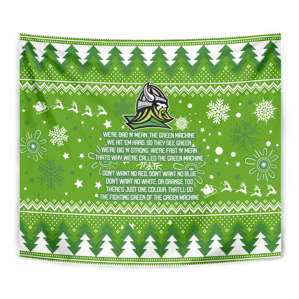 raiders-rugby-tapestry-the-mighty-green-machine-2023-christmas-vibe