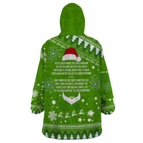 raiders-rugby-wearable-blanket-hoodie-the-mighty-green-machine-2023-christmas-vibe