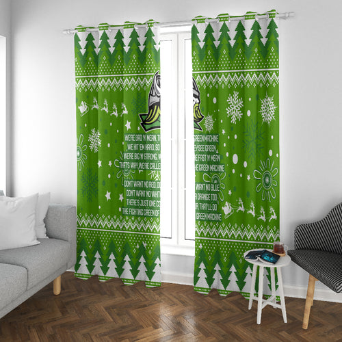 raiders-rugby-window-curtain-the-mighty-green-machine-2023-christmas-vibe