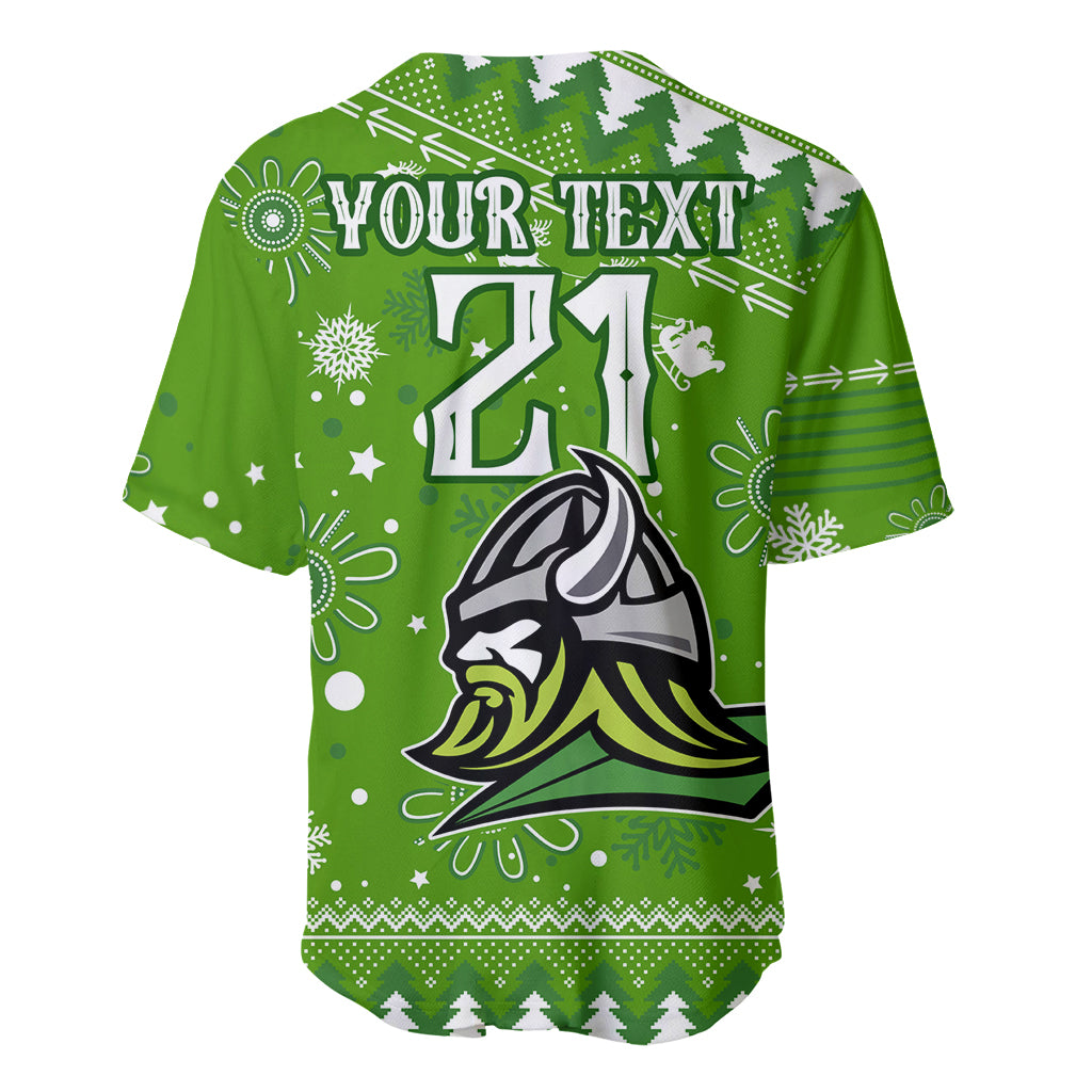 custom-raiders-rugby-baseball-jersey-the-mighty-green-machine-2023-christmas-vibe